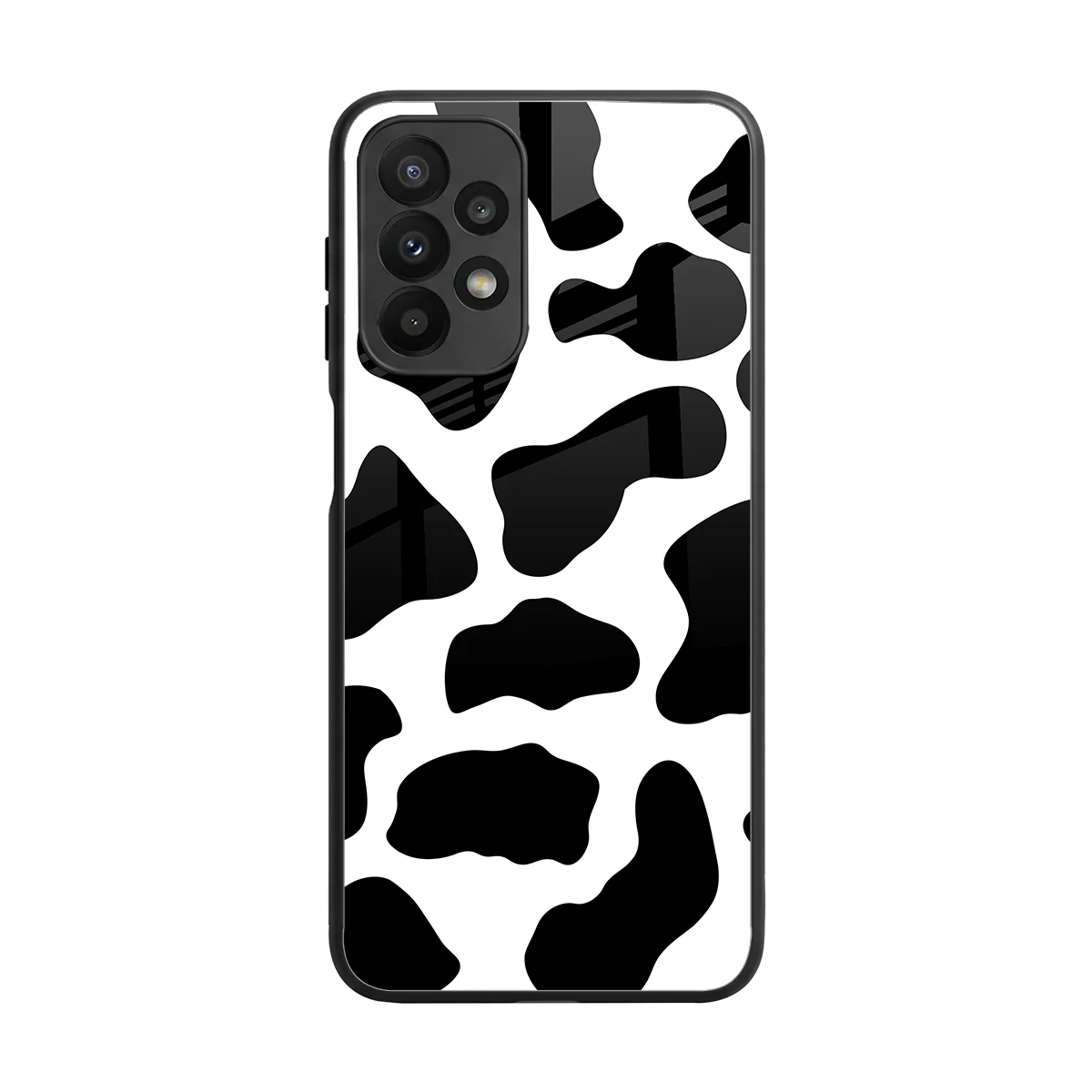 Cow Fur back phone cover | glass case for samsung galaxy a23