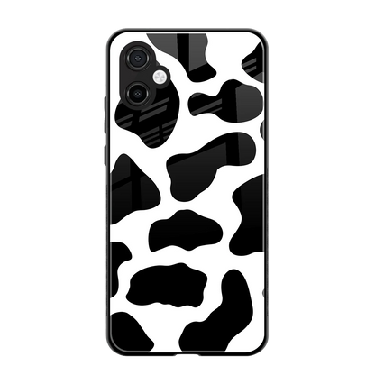 Cow Fur back phone cover | glass case for samsung galaxy a06 5g