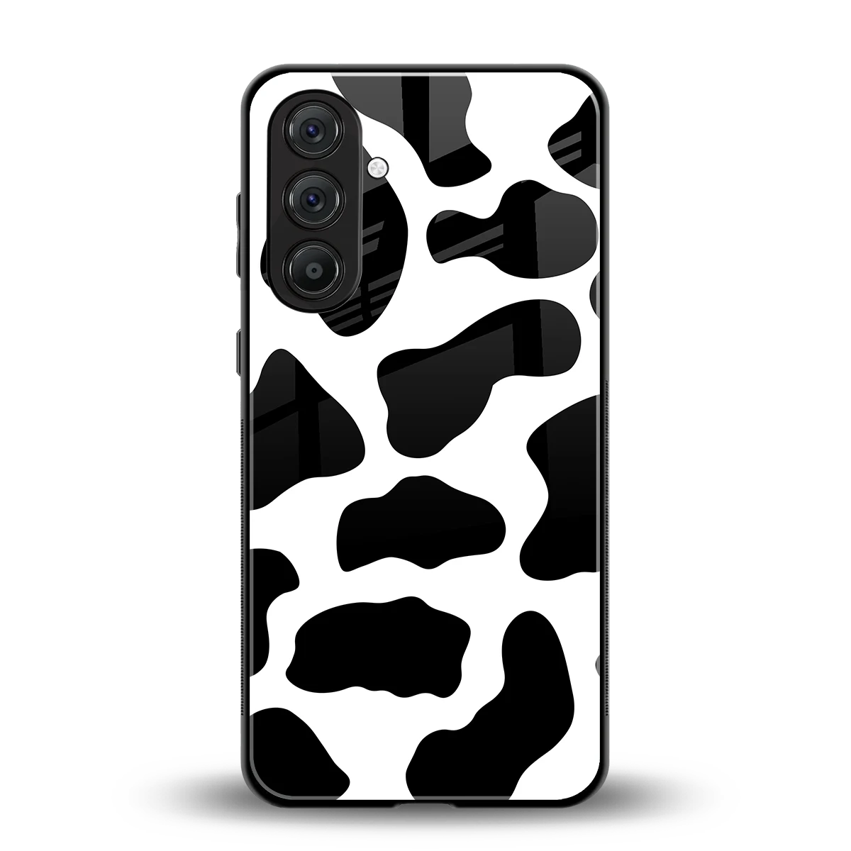 Cow Fur back phone cover | glass case for samsung galaxy m35 5g