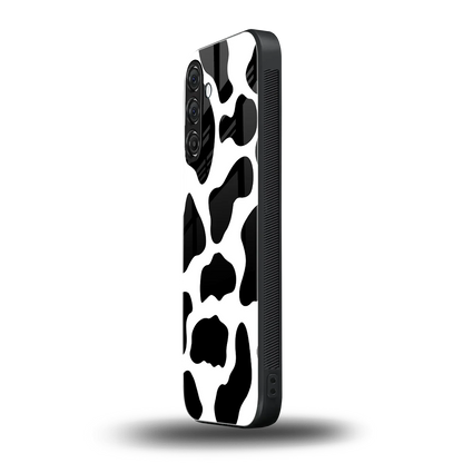 Cow Fur samsung galaxy m35 5g mobile cover | shockproof glass phone case