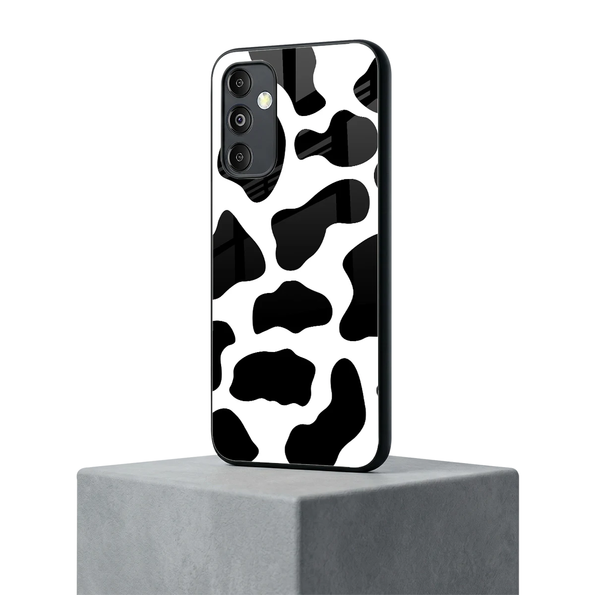 Cow Fur samsung galaxy m14 5g mobile cover | shockproof glass phone case