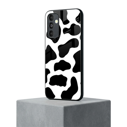 Cow Fur samsung galaxy m14 5g mobile cover | shockproof glass phone case