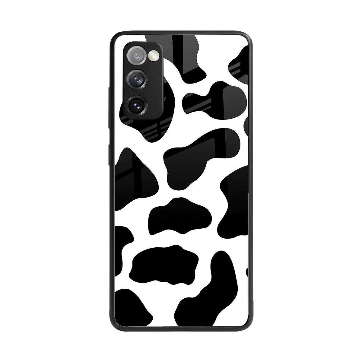 Cow Fur back phone cover | glass case for samsung galaxy s20 fe
