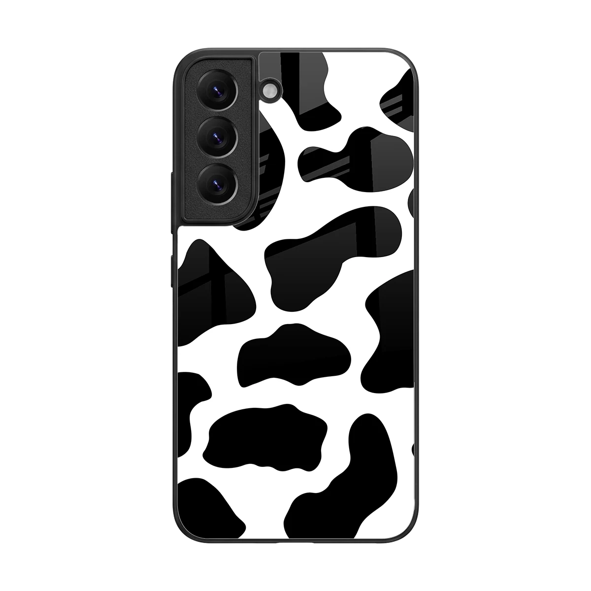 Cow Fur back phone cover | glass case for samsung galaxy s22