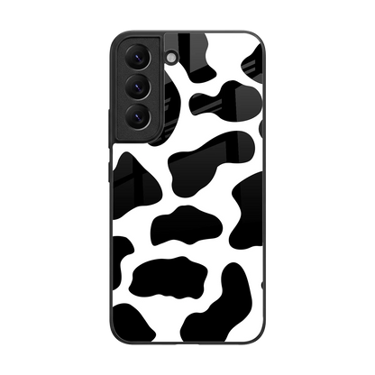 Cow Fur back phone cover | glass case for samsung galaxy s22