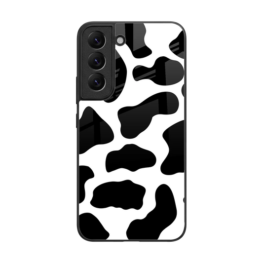 Cow Fur back phone cover | glass case for samsung galaxy s22