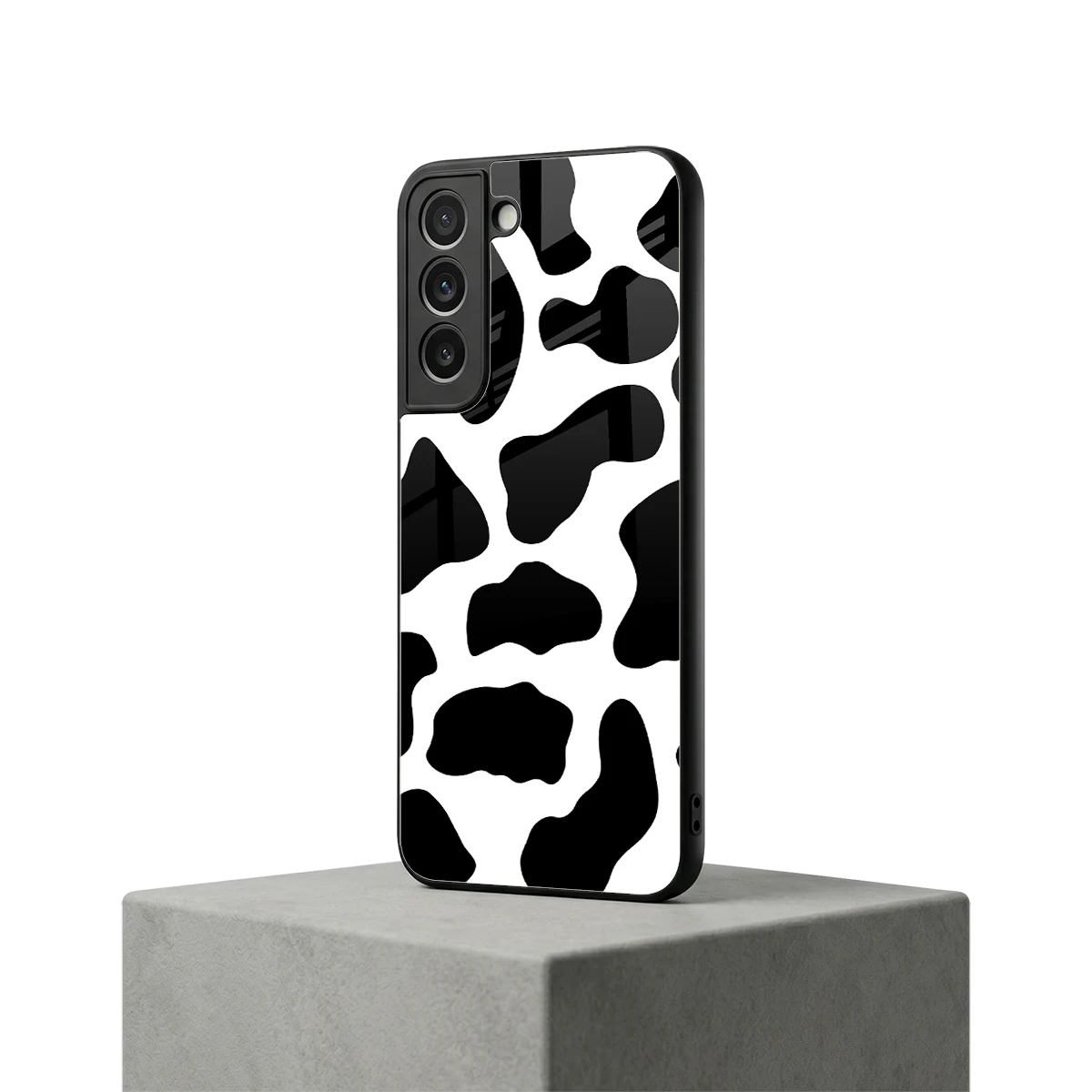 Cow Fur samsung galaxy s22 mobile cover | shockproof glass phone case