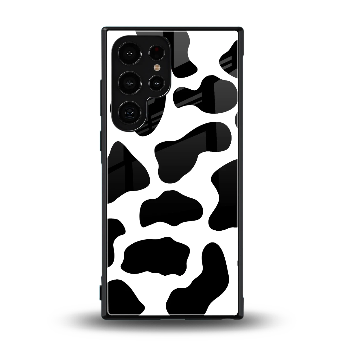Cow Fur back phone cover | glass case for samsung galaxy s24 ultra