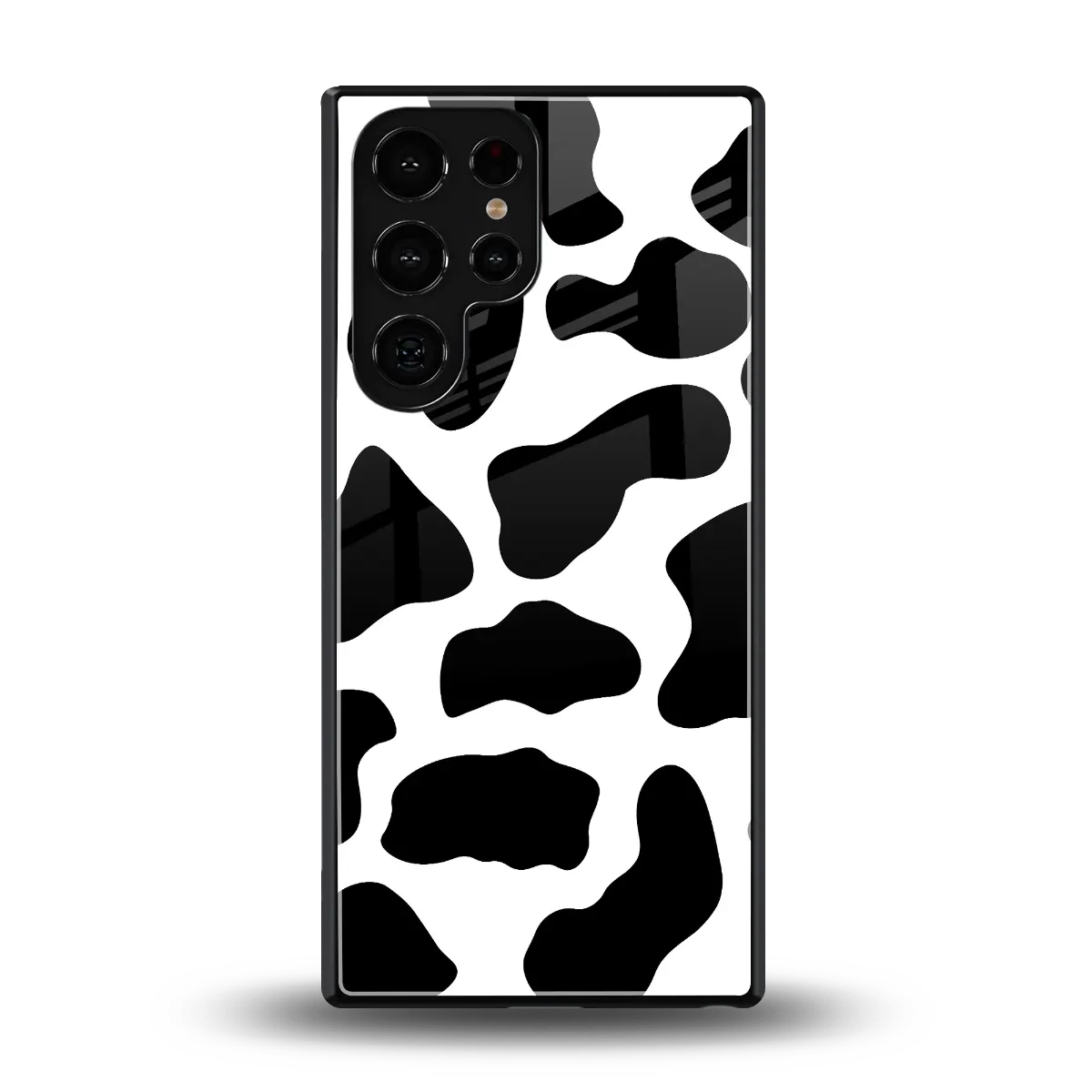 Cow Fur back phone cover | glass case for samsung galaxy s26 ultra