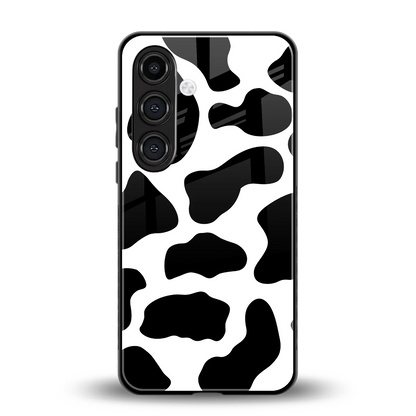 Cow Fur back phone cover | glass case for samsung galaxy s26
