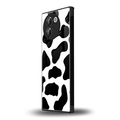 Cow Fur vivo v30e mobile cover | shockproof glass phone case