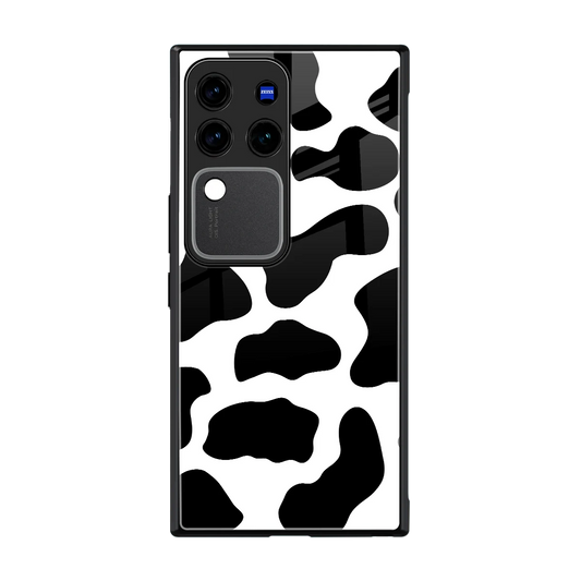 Cow Fur back phone cover | glass case forvivo v30 pro