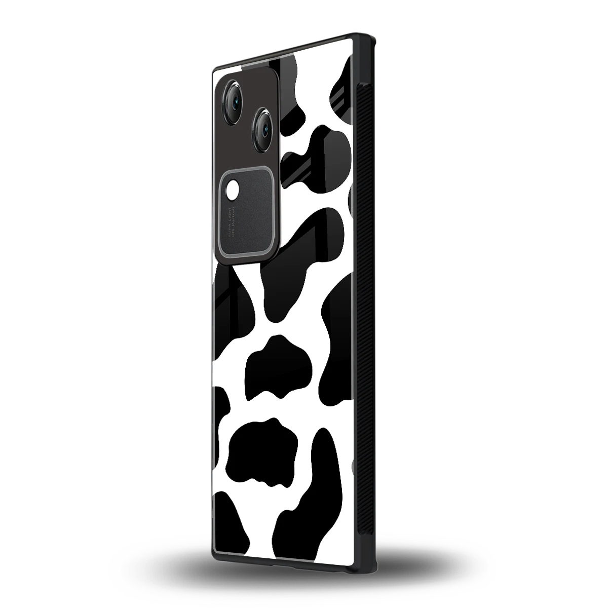 Cow Fur vivo v30 mobile cover | shockproof glass phone case
