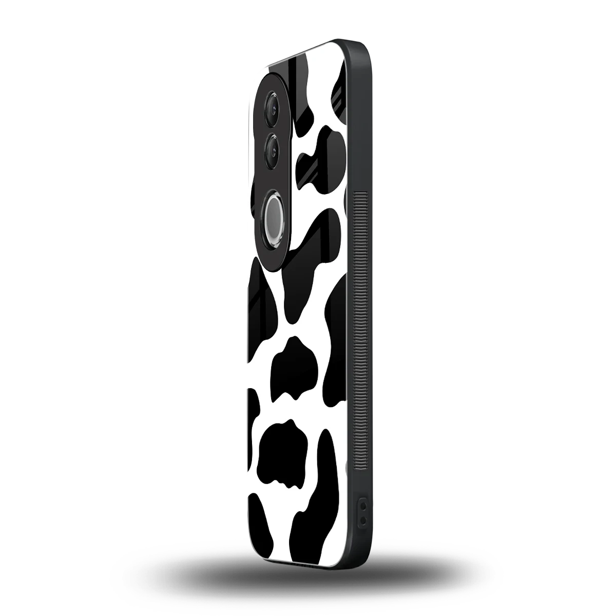 Cow Fur vivo v50 mobile cover | shockproof glass phone case