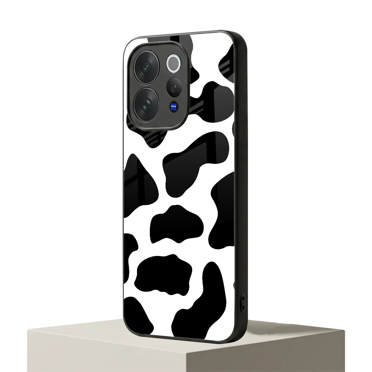 Cow Fur vivo v70 mobile cover | shockproof glass phone case