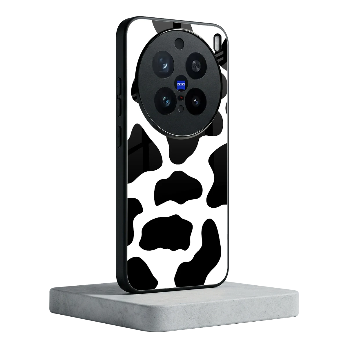 Cow Fur vivo x200 pro mobile cover | shockproof glass phone case