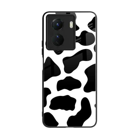 Cow Fur back phone cover | glass case for vivo y16