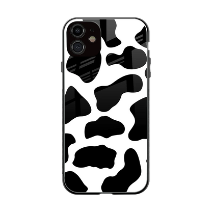 Cow Fur back phone cover | glass case for iphone 12