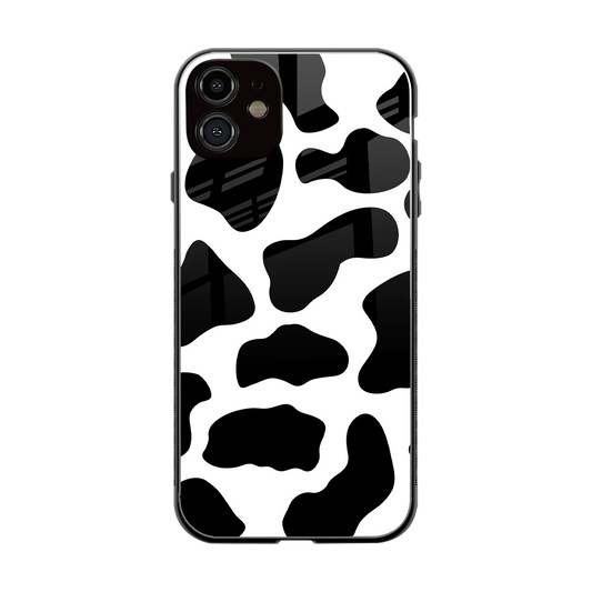 Cow Fur back phone cover | glass case for iphone 12