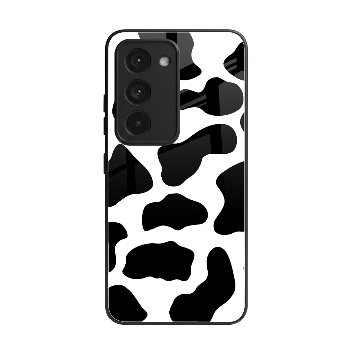 Cow Fur back phone cover | glass case for redmi 15 5g