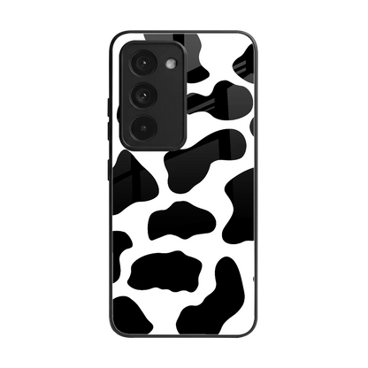 Cow Fur back phone cover | glass case for redmi 15 5g