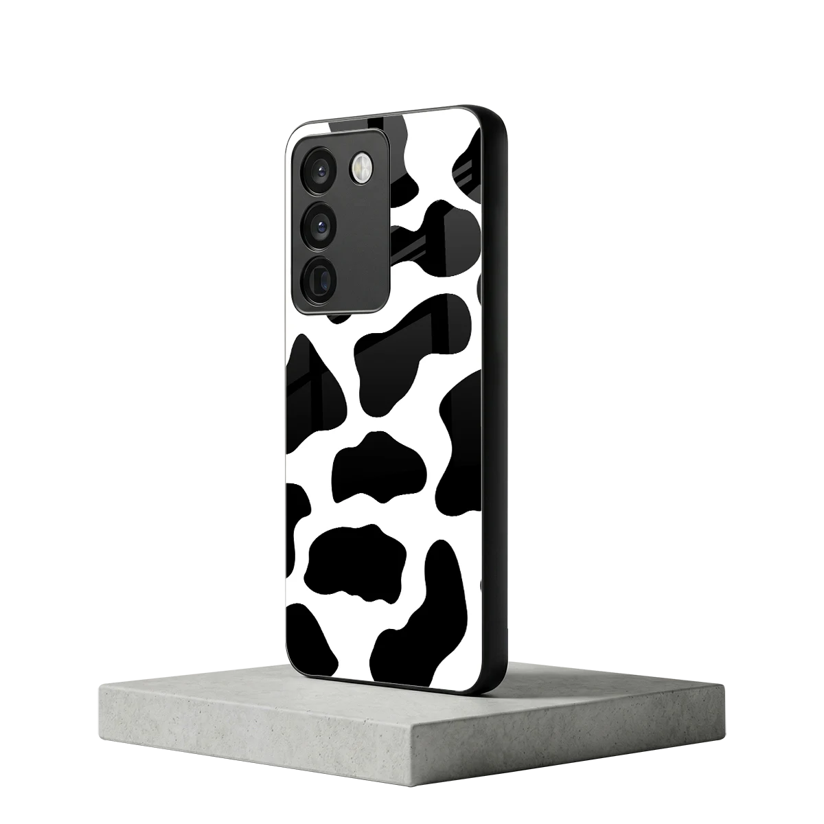 Cow Fur vivo y200 5g mobile cover | shockproof glass phone case