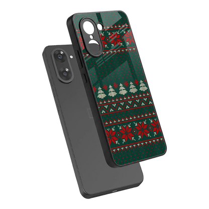 Cozy Cheer sleek oneplus nord ce5 5g cover with tempered glass back and TPU edges