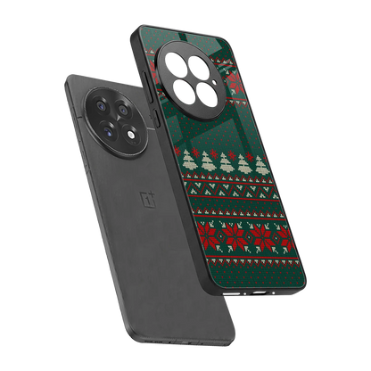 Cozy Cheer sleek oneplus 13 cover with tempered glass back and TPU edges