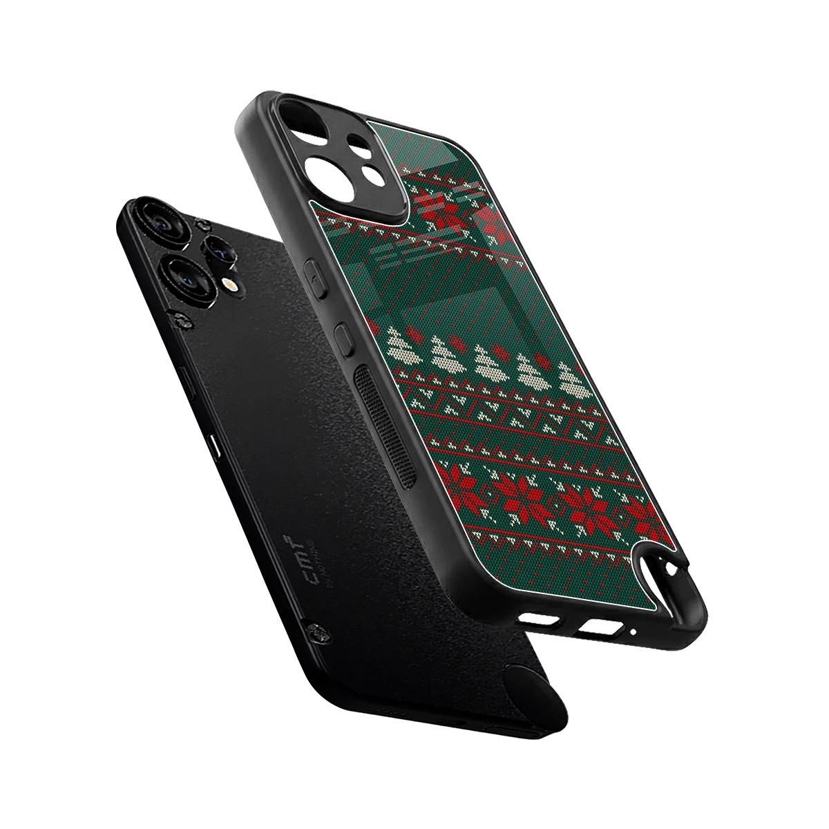 Cozy Cheer sleek cmf nothing phone 2 pro cover with tempered glass back and TPU edges