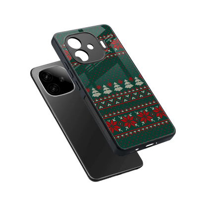 Cozy Cheer sleek iqoo neo 10r 5g cover with tempered glass back and TPU edges