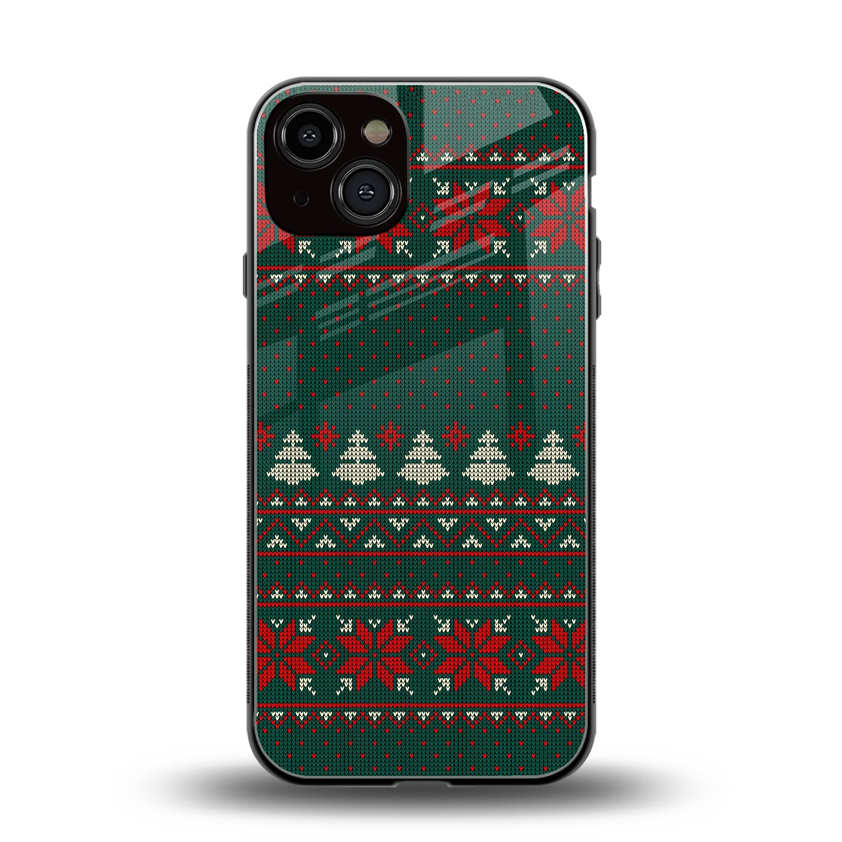 Cozy Cheer back phone cover | glass case for iphone 14