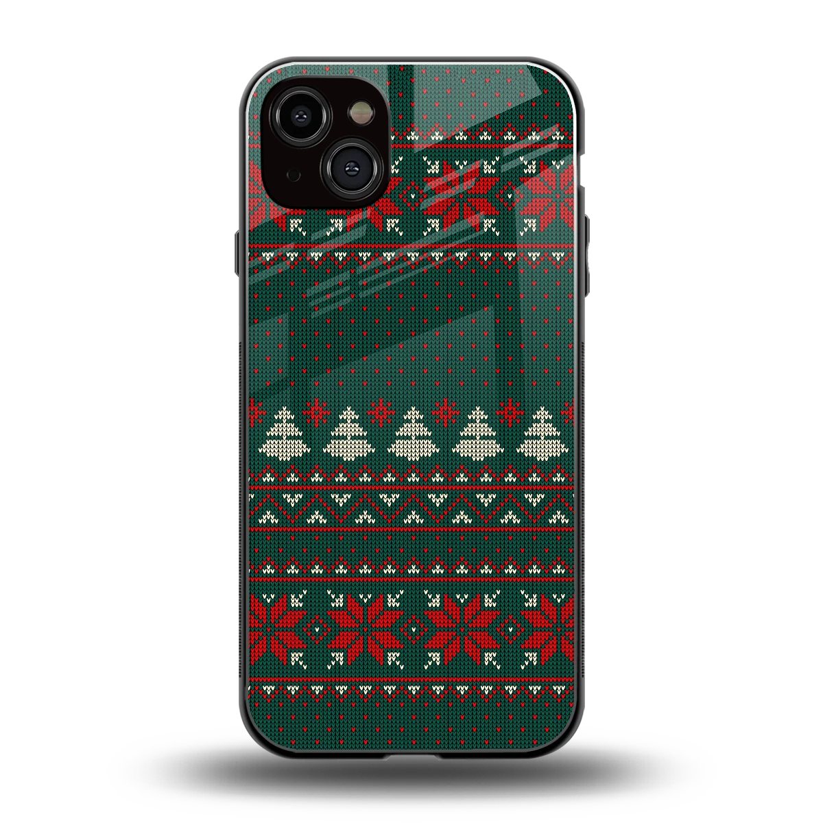 Cozy Cheer back phone cover | glass case for iphone 14 plus