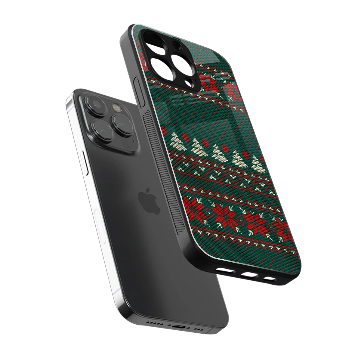 Cozy Cheer sleek iphone 15 pro max cover with tempered glass back and TPU edges