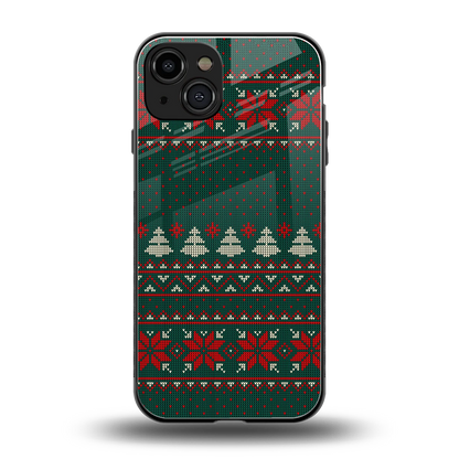 Cozy Cheer back phone cover | glass case for iphone 15