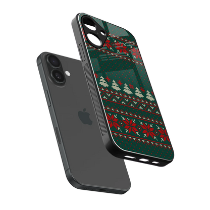 Cozy Cheer sleek iphone 16 plus cover with tempered glass back and TPU edges