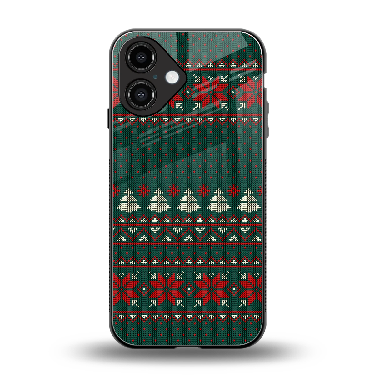 Cozy Cheer back phone cover | glass case for iphone 16