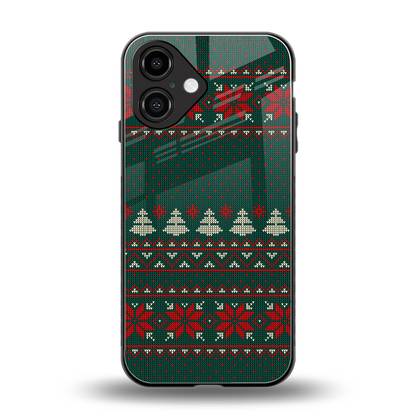 Cozy Cheer back phone cover | glass case for iphone 16