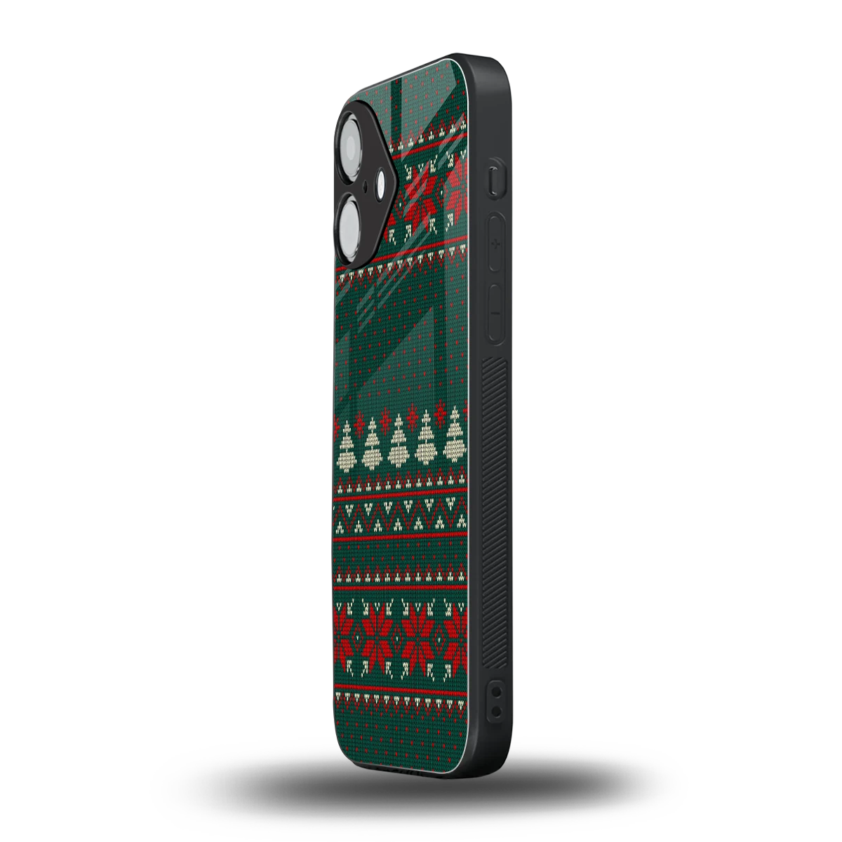 Cozy Cheer iPhone 16 mobile cover | shockproof glass phone case