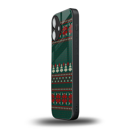 Cozy Cheer iPhone 16 mobile cover | shockproof glass phone case