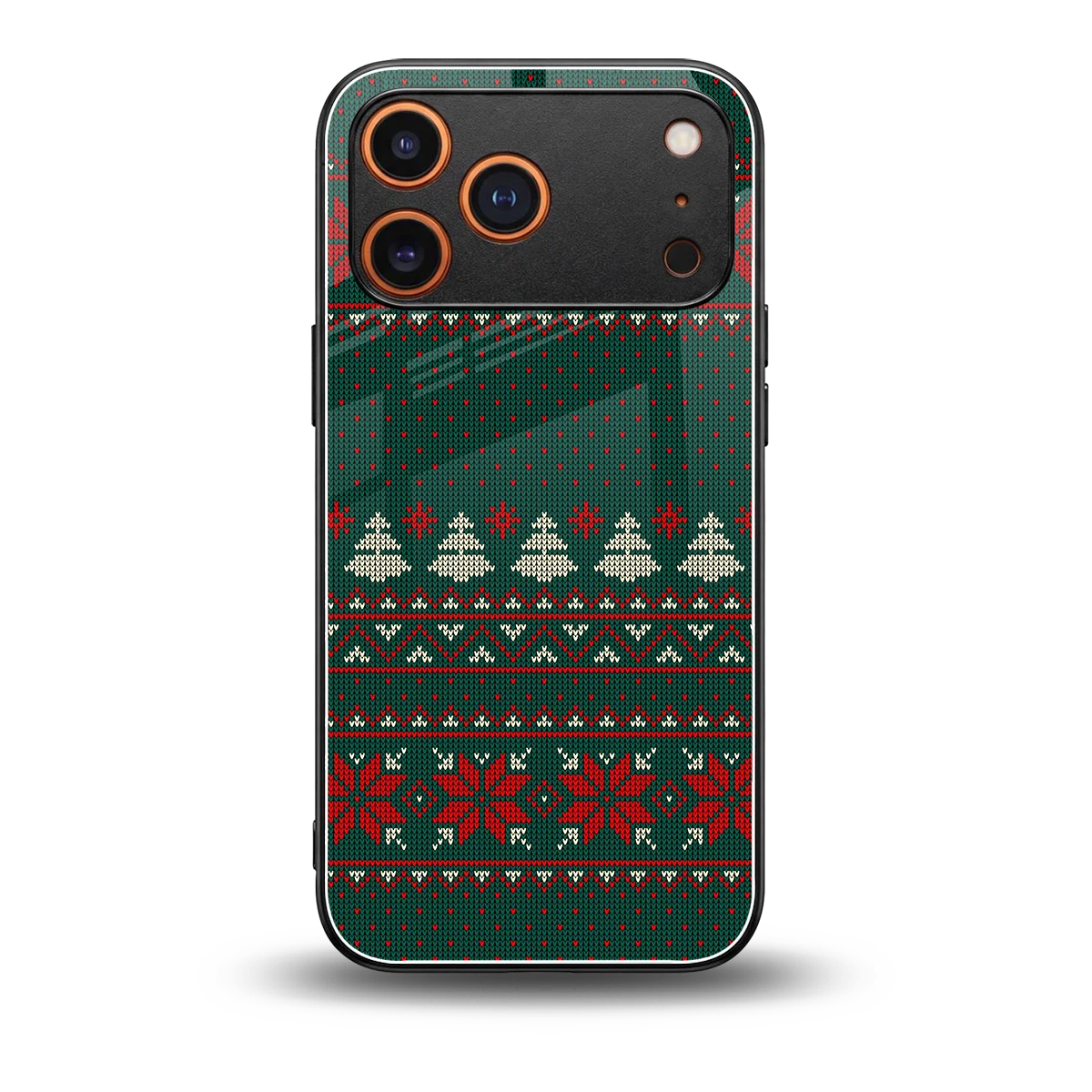 Cozy Cheer back phone cover | glass case for iphone 17 pro
