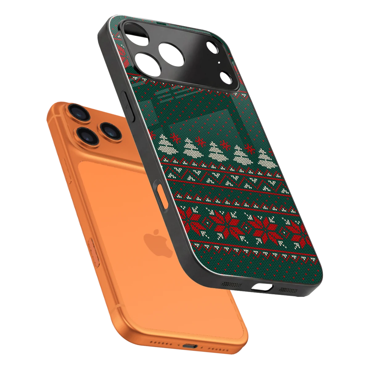 Cozy Cheer sleek iphone 17 pro cover with tempered glass back and TPU edges