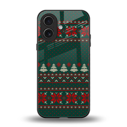 Cozy Cheer back phone cover | glass case for iphone 17