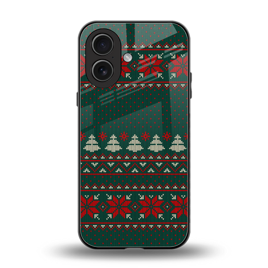 Cozy Cheer back phone cover | glass case for iphone 17