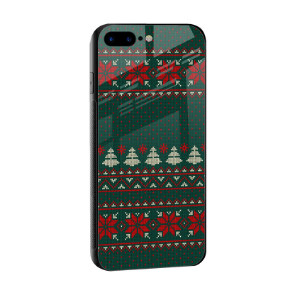 Cozy Cheer sleek iphone 7 plus cover with tempered glass back and TPU edges