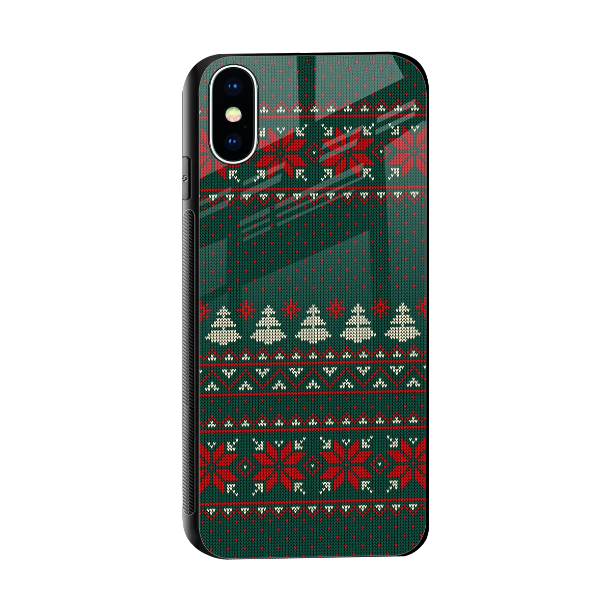 Cozy Cheer sleek iphone xs cover with tempered glass back and TPU edges
