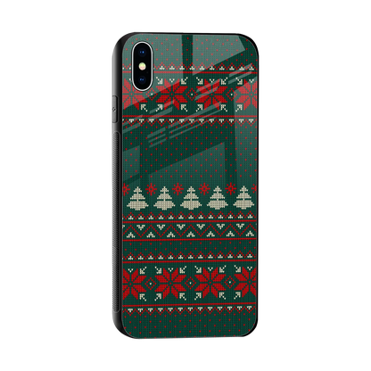 Cozy Cheer sleek iphone xs max cover with tempered glass back and TPU edges