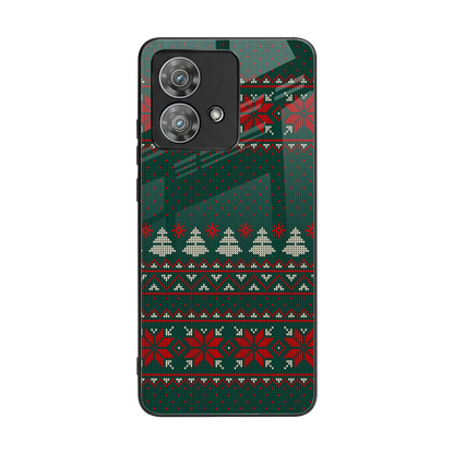 Cozy Cheer back phone cover | glass case for motorola edge 40 neo 5g