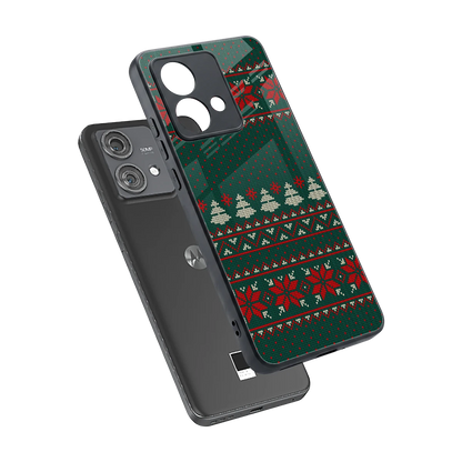 Cozy Cheer sleek motorola edge 40 neo 5g cover with tempered glass back and TPU edges