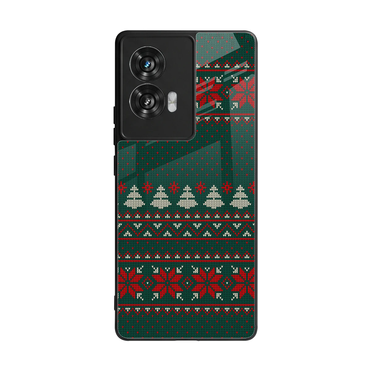 Cozy Cheer back phone cover | glass case for motorola edge 50 fusion