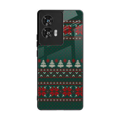 Cozy Cheer back phone cover | glass case for motorola edge 50 fusion